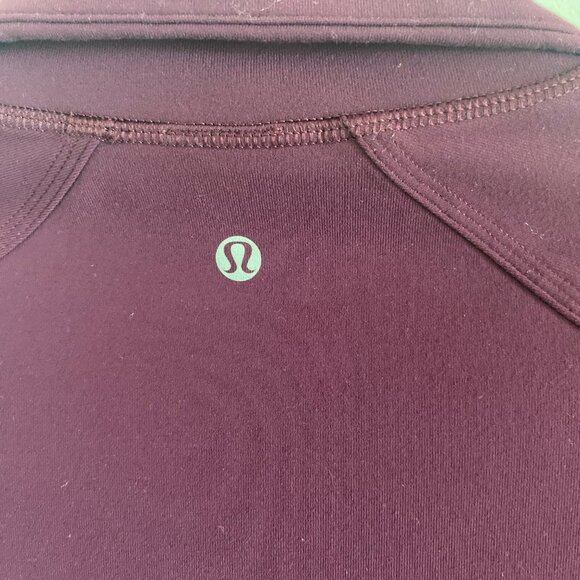 Lululemon Women Plum Nice Asana Jacket Stripes Size Tag Missing - Picture 5 of 12
